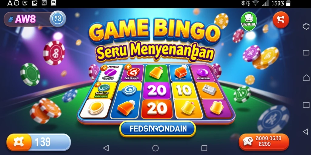 Tampilan luar biasa dari gameplay Bingo di AW8.