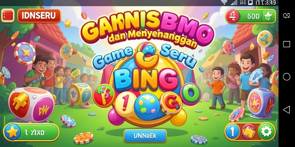 Tampilan gameplay Bingo yang seru dan interaktif di IDNSERU.