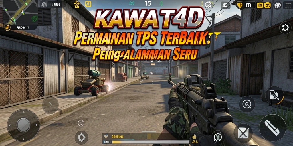 Tampilan gameplay KAWAT4D yang intens dan mendebarkan.
