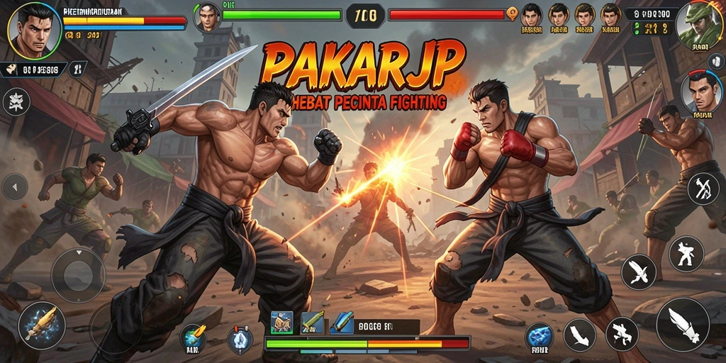 Gameplay seru dengan karakter yang beragam di PAKARJP.