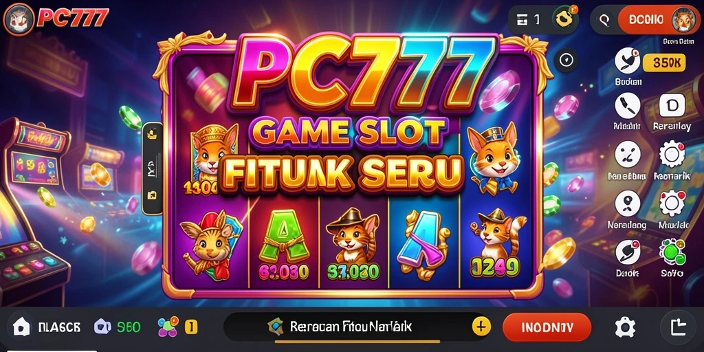 Tampilan gameplay Slot yang menarik di PC777.